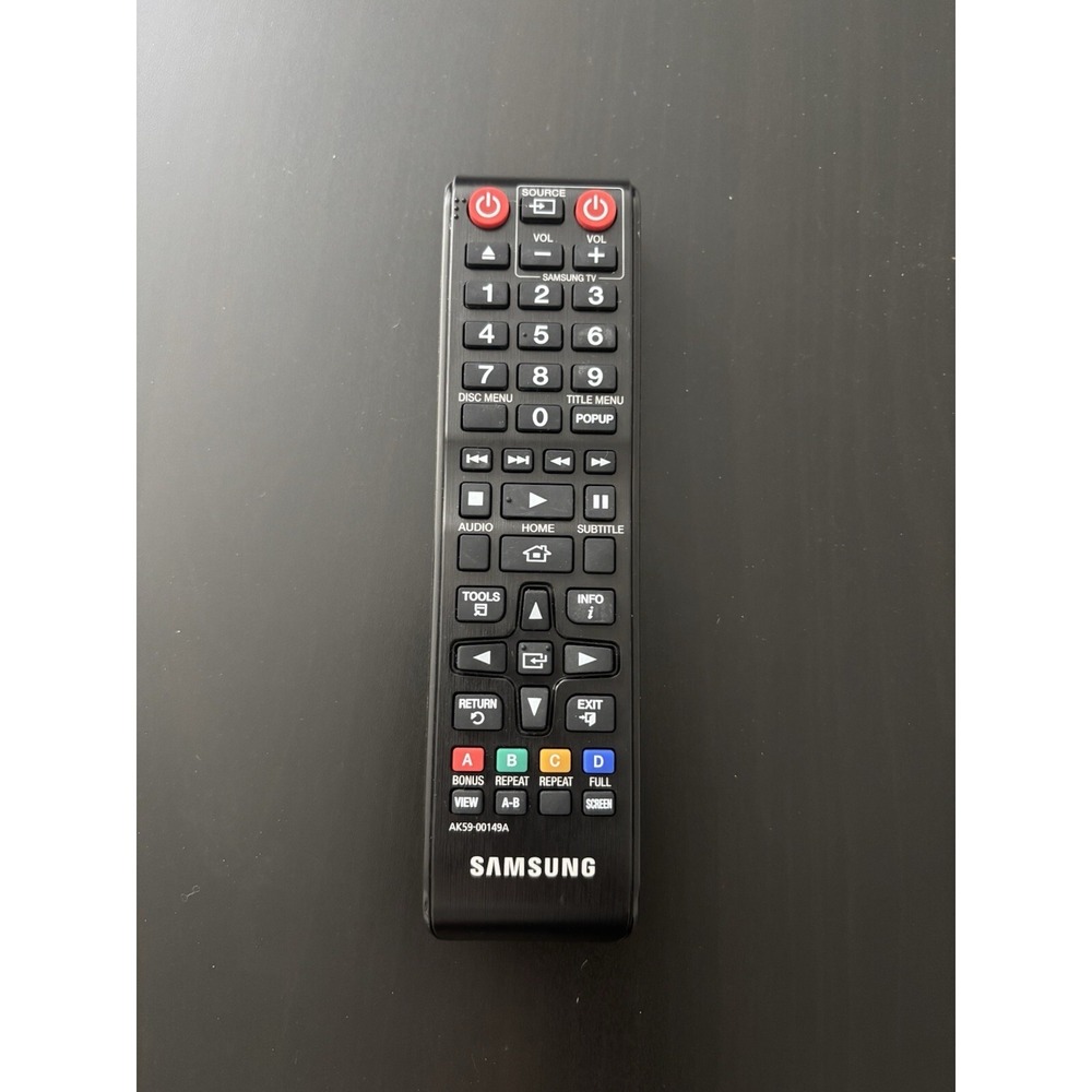 Samsung AK59-00149A Remote Control - Genuine OEM, Tested